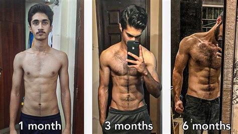 6 month skinny to muscular transformation|6 Month Skinny to Muscular Transformation – A Success Story